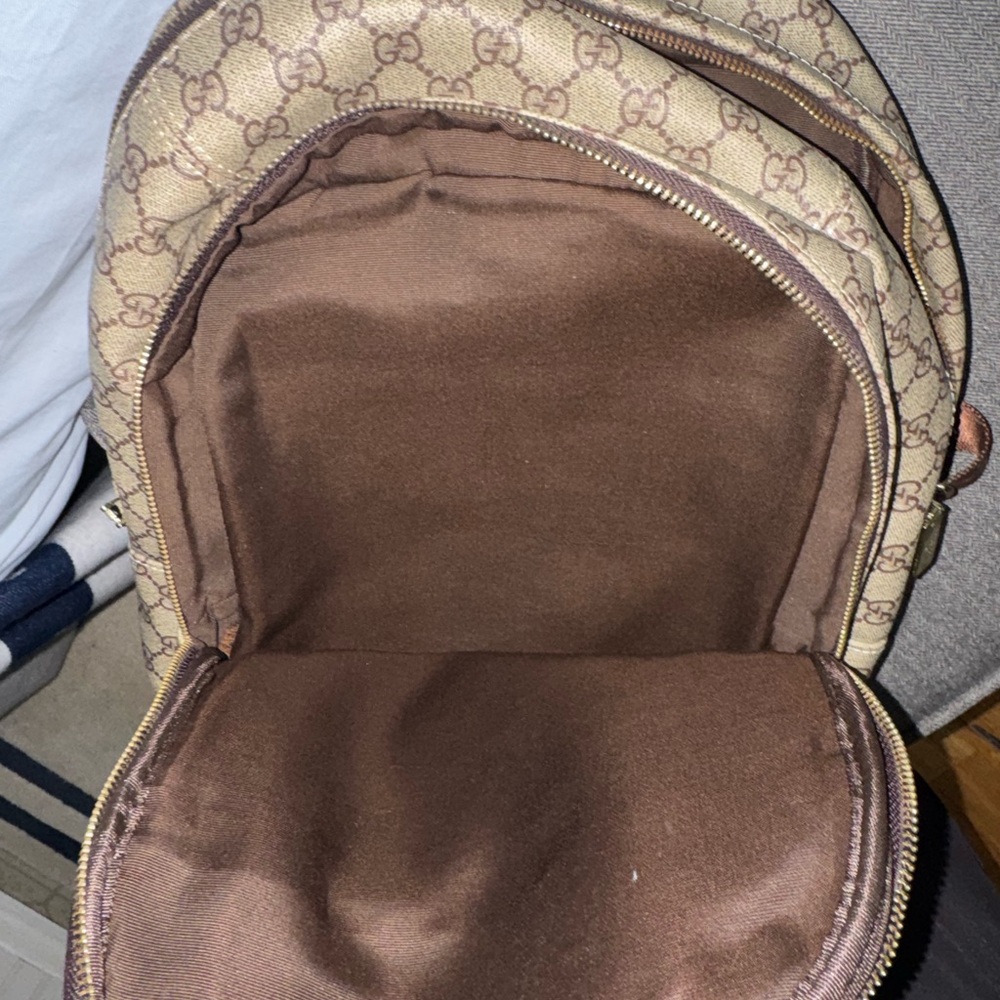 Gucci Monogram Backpack - Picture 6 of 7